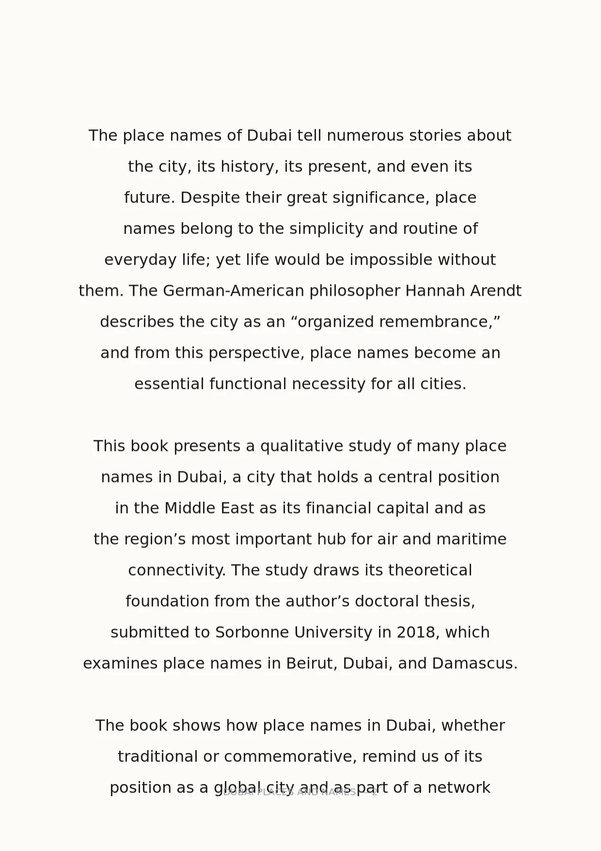 صفحة 2 من DUBAI PLACES AND NAMES